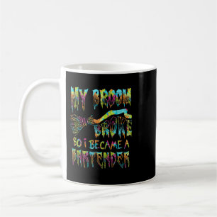 Mein Zimmer brach, sodass ich ein Barkeeper geword Kaffeetasse