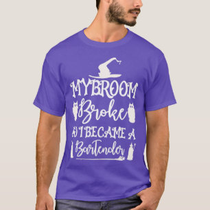 Mein Zimmer brach, sodass ich ein Barkeeper Hallow T-Shirt