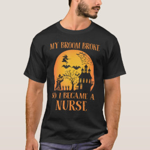 Mein Zimmer brach, sodass ich ein KrankenHalloween T-Shirt