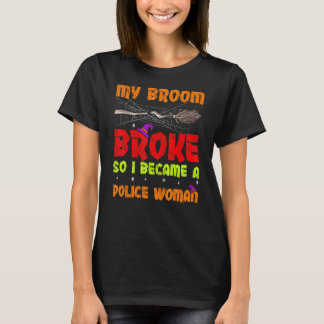 Mein Zimmer brach, sodass ich ein PolizistenHallow T-Shirt