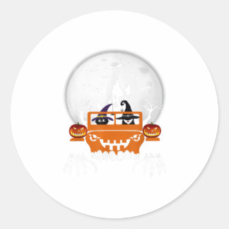 Mein Zimmer brach, sodass ich jetzt Jeeps glücklic Runder Aufkleber