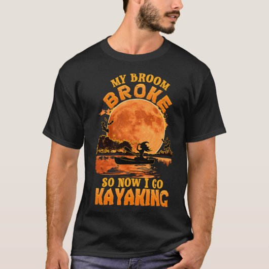 Mein Zimmer brach, sodass ich jetzt kayaking Hallo T-Shirt (Vorderseite)