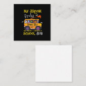 Mein Zimmer brach, sodass ich Schulbusfahrer Hallo Mitteilungskarte (Vorne/Hinten)