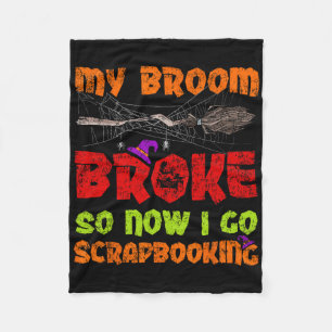 Mein Zimmer Broke So Jetzt gehe ich Scrapbooking H Fleecedecke