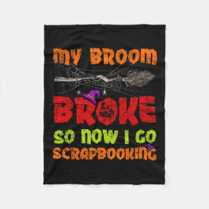 Mein Zimmer Broke So Jetzt gehe ich Scrapbooking H Fleecedecke