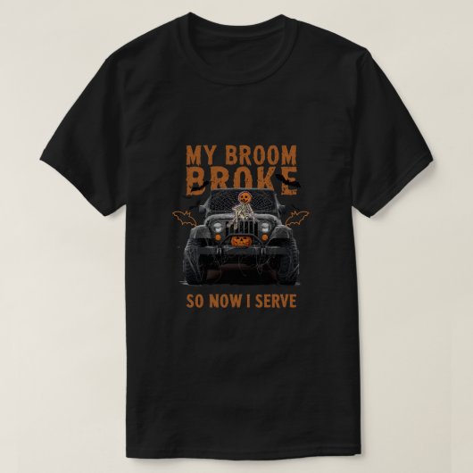 Mein Zimmer Broke So jetzt serviere ich - Funny So T-Shirt (Design vorne)