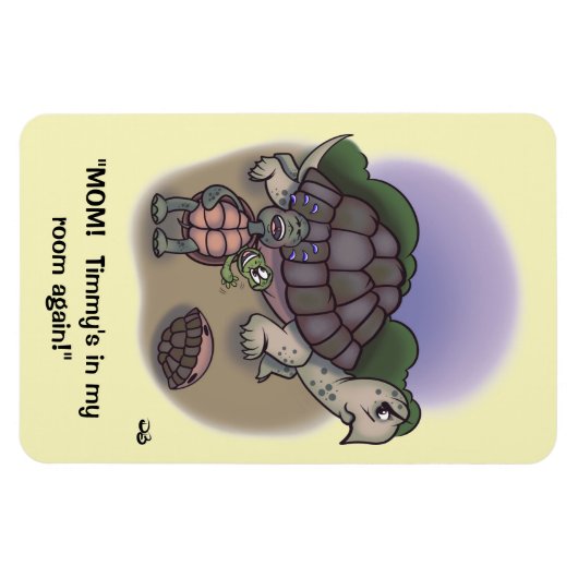 Mein Zimmer Magnet (Horizontal)