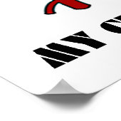 Mein Zirkel von Willis (anatomische Arterien) Poster (Ecke)