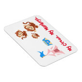 Mein Zirkus. Meine Affen. Magnet (Rechte Seite)