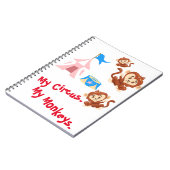 Mein Zirkus. Meine Affen. Notizblock (Linke Seite)