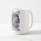 Mein Zombies-Becher | Lustiger Halloween-Horror Kaffeetasse (VorderseiteRechts)