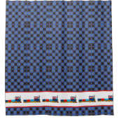 Mein Zug Duschvorhang (Vorderseite)