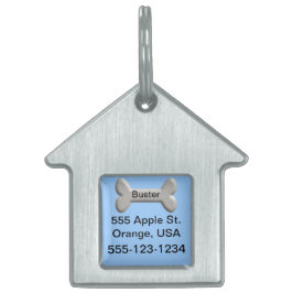 Mein Zuhause-personalisierter Hundeanhänger Tiermarke