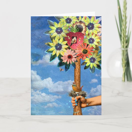 MEIN ZUHAUSE TREE KARTE (Vorderseite)