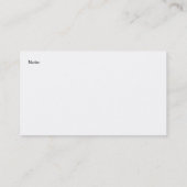 Mein Zuhause Visitenkarte (Rückseite)