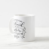 Mein zukünftiger Mann... Kaffeetasse (Vorderseite Links)