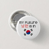 Mein zukünftiges Nampyeon ist in (südkoreanische Button (Vorne & Hinten)