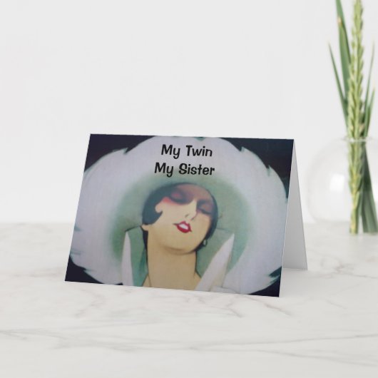 MEIN ZWEI, MEINE SCHWESTER, MEIN BESTER FREUNDSCHA KARTE (Vorderseite)