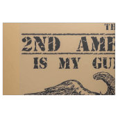 MEIN ZWEITER ÄNDERUNGSANTRAG GENEHMIGT STOFF (Fat Quarter (45,7 x 55,9 cm))