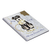 Mein Zwergschnauzer aß meinen Unterrichtsplan Notizblock (Rechte Seite)