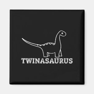 Mein Zwillingsballon Shirt, Twinsies Funny Twin Tw Magnet