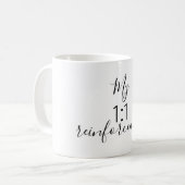 Meine 1:1 VerstärkungsTasse Kaffeetasse (Vorderseite Links)