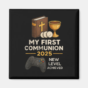 Meine 1. Erstkommunion 2025 Videospiel Katholisch  Magnet