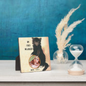 Meine 1. HALLOWEEN Baby Foto Black Cat Fotoplatte (InSitu)