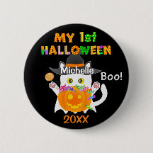 Meine 1. Halloween-Geisterkatze
