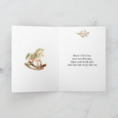 Meine 1. Weihnachtsgrüßkarte Karte (Innenseite)