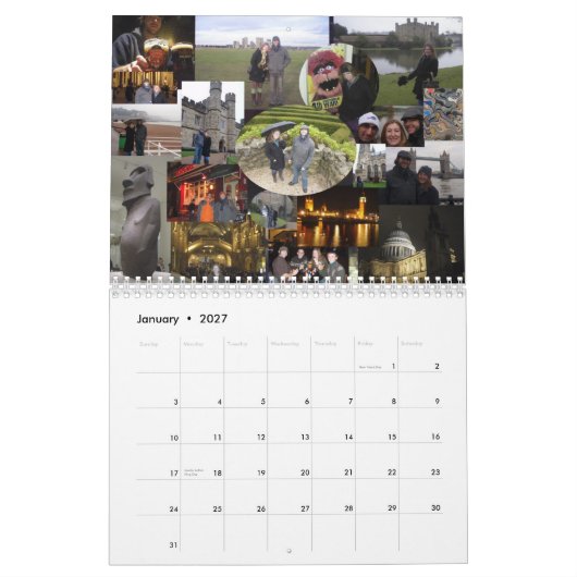 Meine 2010 Abenteuer, Kalender 2011 (Jan 2027)