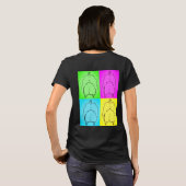 Meine 4 Udders - Shirt (Schwarz voll)