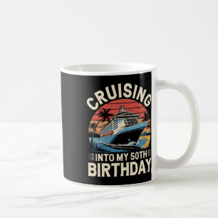 Meine 50. Geburtstagsreise Urlaub Kreuzfahrt Kaffeetasse