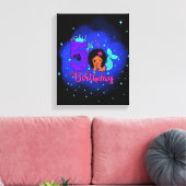 Meine 5. Geburtstagsmermaid Leinwanddruck (Insitu (Wohnzimmer))