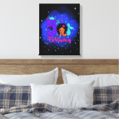 Meine 5. Geburtstagsmermaid Leinwanddruck (Insitu (Schlafzimmer))