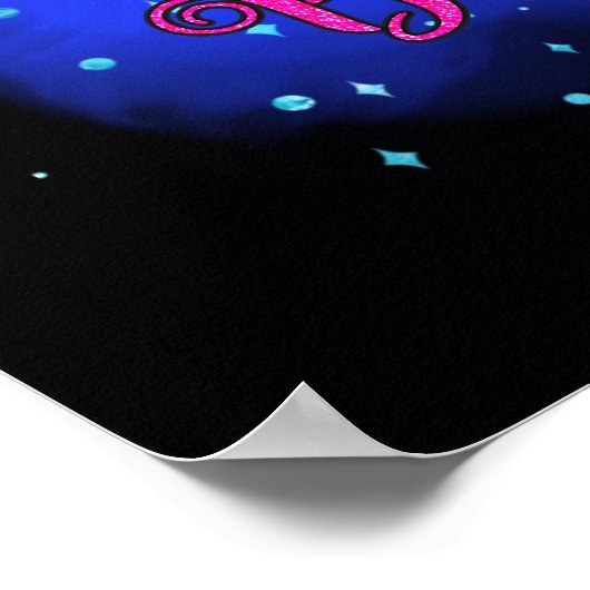 Meine 5. Geburtstagsmermaid Poster (Ecke)