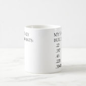 Meine 5 wöchentlichen Bullet Punkte helfen mir, we Kaffeetasse (Mittel)