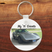 Meine 78 Corvette Schlüsselanhänger (Vorderseite)