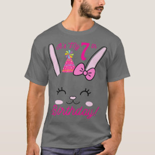 Meine 7. Geburtstags-Girl-Bunny-Rabbit-Party  T-Shirt