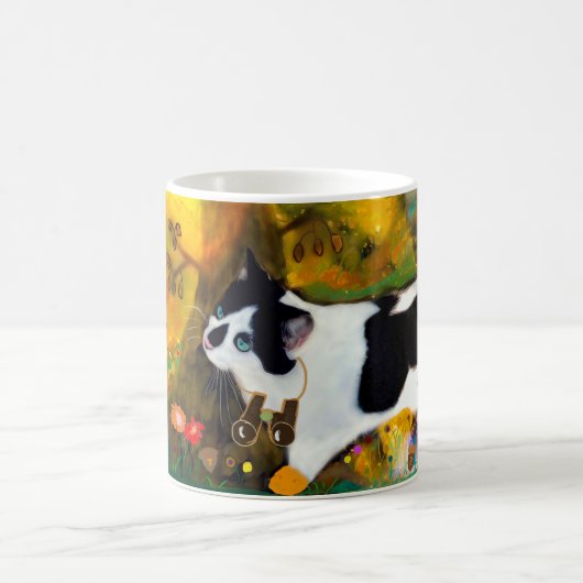 Meine 9 Felines "Daffy" Kaffeetasse (Mittel)