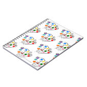 Meine 9 Felines Spiral Extravagant Pants (Spiral N Notizblock (Linke Seite)