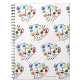 Meine 9 Felines Spiral Extravagant Pants (Spiral N Notizblock (Vorderseite)