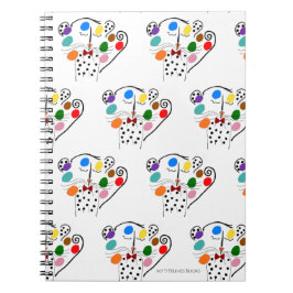 Meine 9 Felines Spiral Extravagant Pants (Spiral N Notizblock