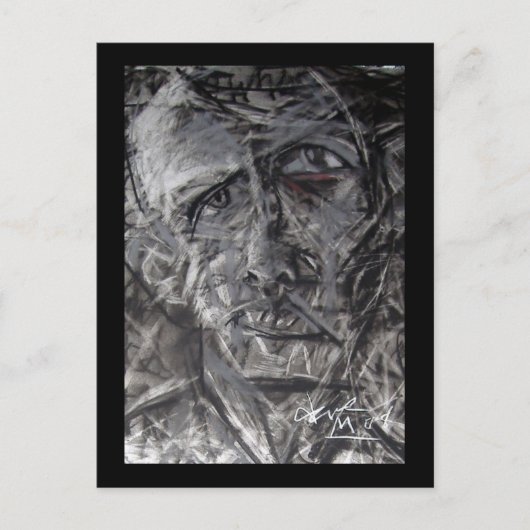 meine Ablehnung Postkarte (Vorderseite)