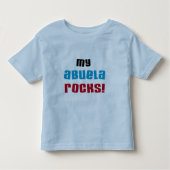 Meine Abuela Rocks T - Shirt und Geschenke (Vorderseite)