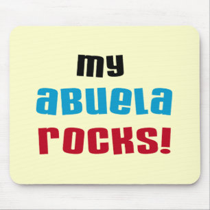 Meine Abuela Rocks T - Shirt und Geschenke Mousepad