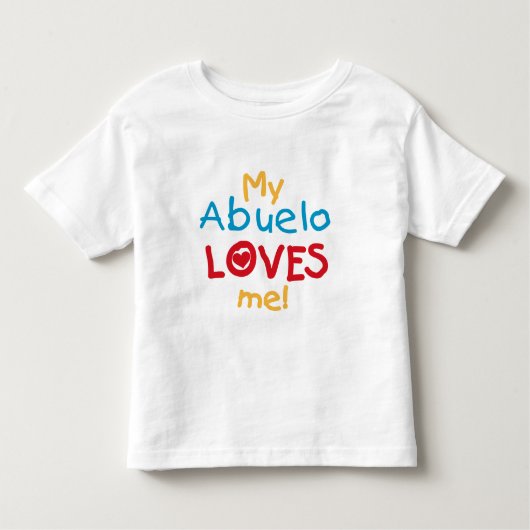 Meine Abuelo-Lieben Ich Shirts und Geschenke (Vorderseite)