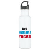 Meine Abuelo Rocks Edelstahlflasche (Vorderseite)