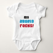 Meine Abuelo Rocks T - Shirt und Geschenke (Vorderseite)