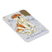 Meine Akita hat meinen Lektionsplan gelesen Magnet (Rechte Seite)